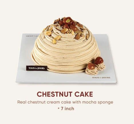 Roasted Chestnut Cakes