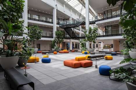 Cozy Mixed-Use Gathering Spaces