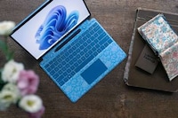 Florally Accented Laptop Models Image 2