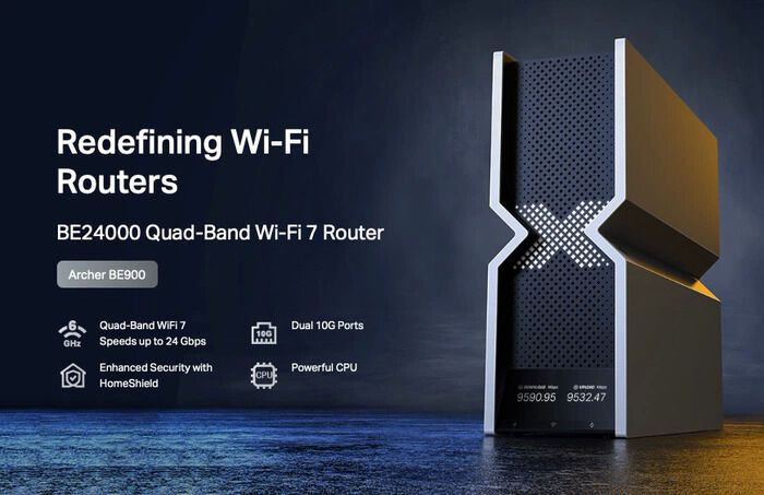 Quad-Band WiFi 7 Routers