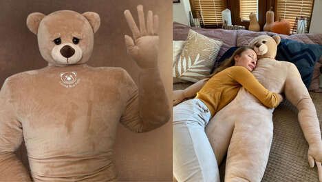 Man-Sized Cuddly Teddy Bears