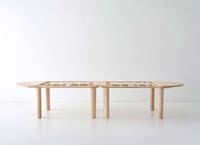 Recycled Yogurt Pot-Constructed Tables