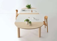Recycled Yogurt Pot-Constructed Tables Image 2