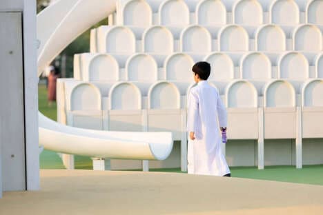 Landmark-Inspired Sleek Playgrounds