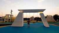 Landmark-Inspired Sleek Playgrounds Image 2