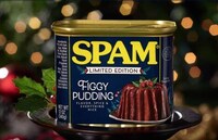Festive Canned Holiday Puddings Image 1