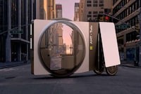 Rectangular Cockpit Scooters Image 1
