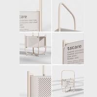 Handle-Equipped Planter Shelves Image 2