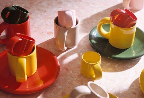 Vibrantly Designed Playful Tableware