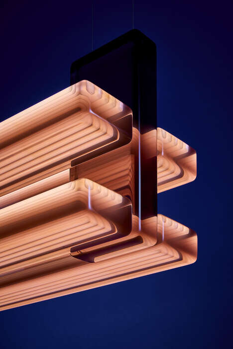 Geometric Bar-Like Lighting
