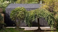 Black-Painted Shingle Art Studios Image 2