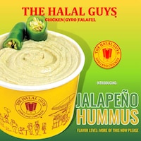 Creamy Jalape&ntilde;o Hummus Dips Image 1