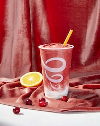 Festive Cranberry Orange Smoothies Image 1