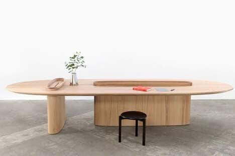 Aquatic Lake Wood Tables