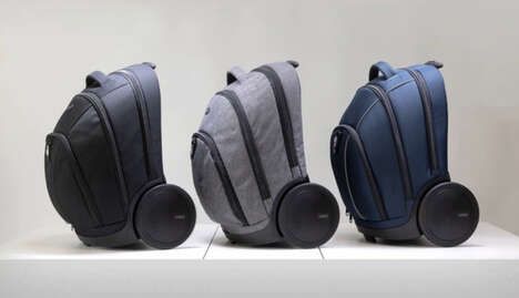 Customizable Backpack-Style Suitcases