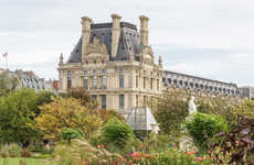 Pyramid-Roof Glass Greenhouses