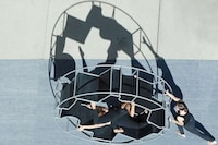 Circular Modernist Chair Designs Image 4