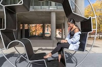 Circular Modernist Chair Designs Image 5