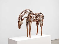Artful Bronze Horse Sculptures Image 1