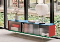 Colorful Minimally Designed Cabinets Image 1