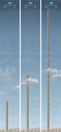 Stacked Concrete Memorial Concepts Image 1
