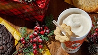 Frozen Eggnog-Infused Milkshakes