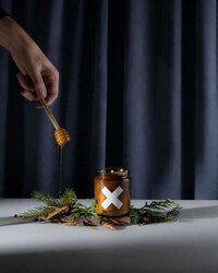 Seasonal Winter-Themed Candles Image 4
