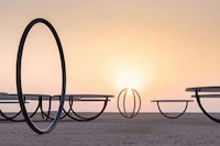 Desert Reflective Art Installations Image 1