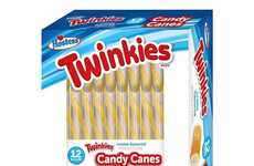 Snack Cake-Flavored Candy Canes