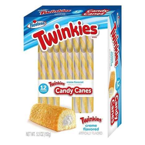 Snack Cake-Flavored Candy Canes