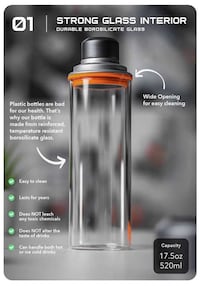Interchangeable Component Water Bottles Image 2