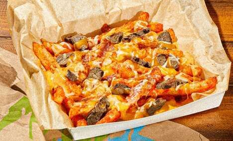 Cheesy Steak-Topped Fries