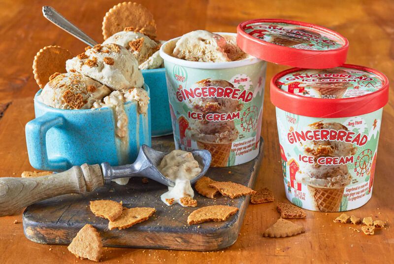 Triple Ginger Ice Creams