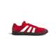 Bright Red Suede Sneakers Image 1