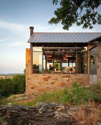 Rustic Texan Ranch Houses