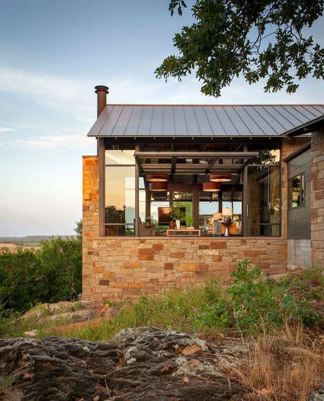 Rustic Texan Ranch Houses