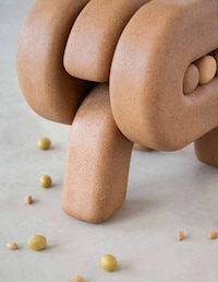 Olive Pit-Constructed Kids Chairs Image 1