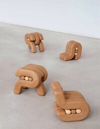 Olive Pit-Constructed Kids Chairs Image 2