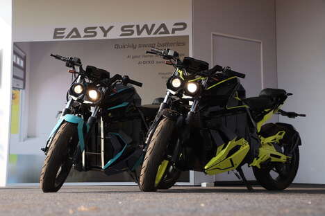 Dual Headlight E-Motorbikes