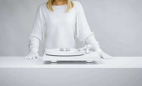 Stark Minimalist Turntables