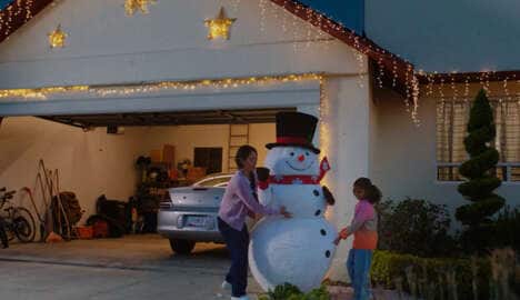Unpredictable Festive Ad Campaigns