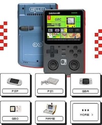 Retro Handheld Gamer Consoles Image 2