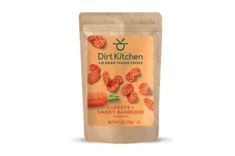 BBQ-Flavored Carrot Crisps