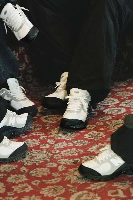 Neutral Tonal Collaborative Footwear