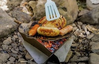 Tough Titanium Campfire Grills