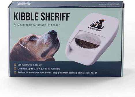 RFID-Sensing Pet Feeders
