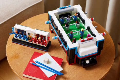 Playful Foosball Toy Blocks