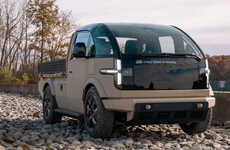 Sleek Electric Pickup Trucks