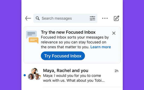 Spam-Filtering Inbox Features