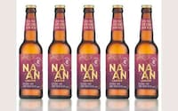 Upcycled Naan-Brewed Beers